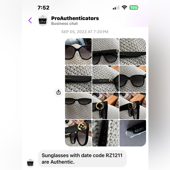 Authentic Louis Vuitton Oversized Sunglasses - Picture 16 of 16